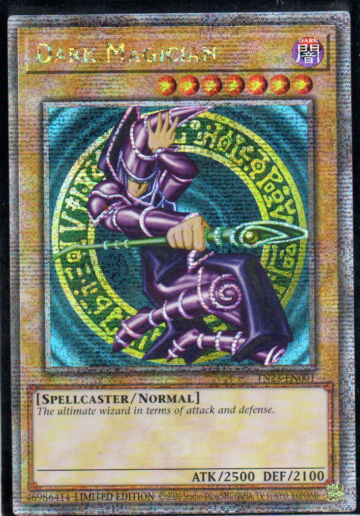 Dark Magician TN23-EN001 Quarter rare