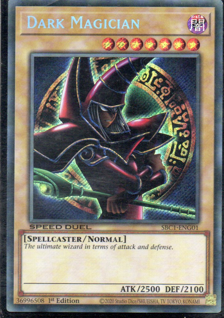 Dark Magician SBC1-ENG01 Secret rare