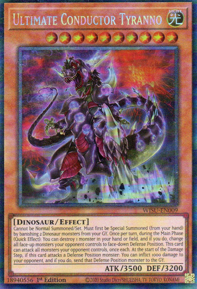 Ultimate Conductor Tyranno WISU-EN009 Collector rare