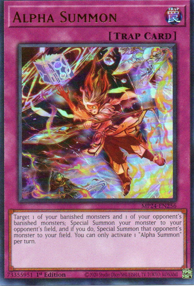 Alpha Summon MP24-EN256 Ultra rare
