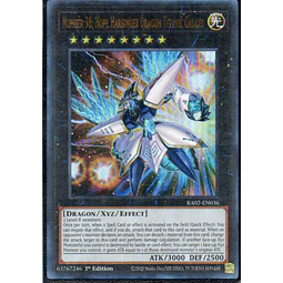 Number 38: Hope Harbinger Dragon Titanic Galaxy RA02-EN36 Ultra rare