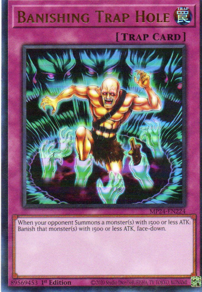 Banishing Trap Hole MP24-EN224 Ultra rare