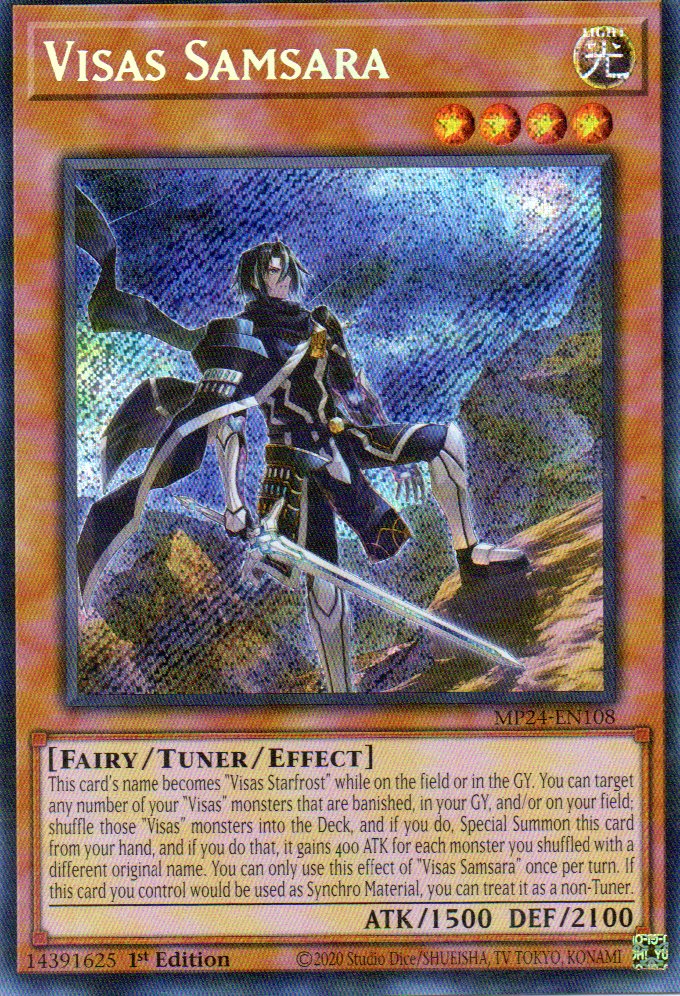 Visas Samsara MP24-EN108 Secret rare
