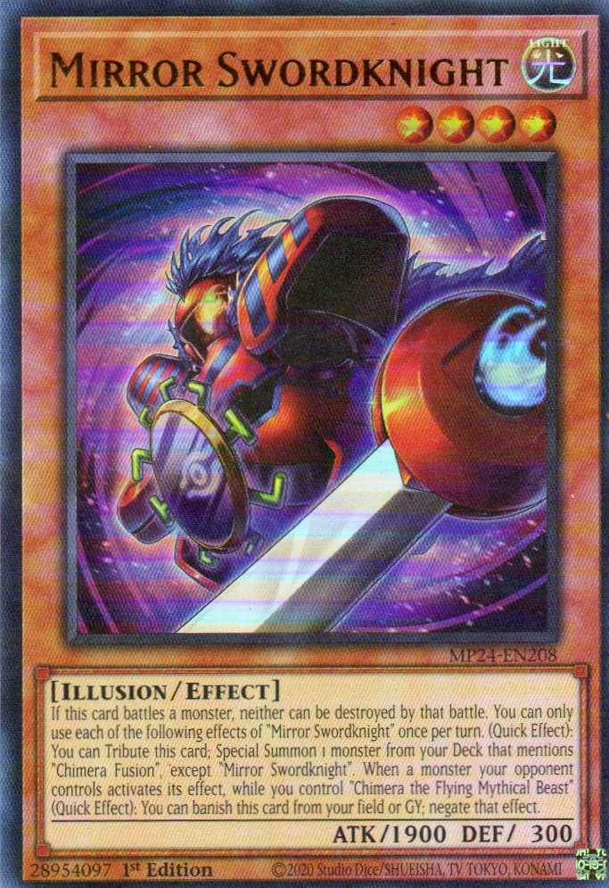 Mirror Swordknight MP24-EN208 Ultra rare