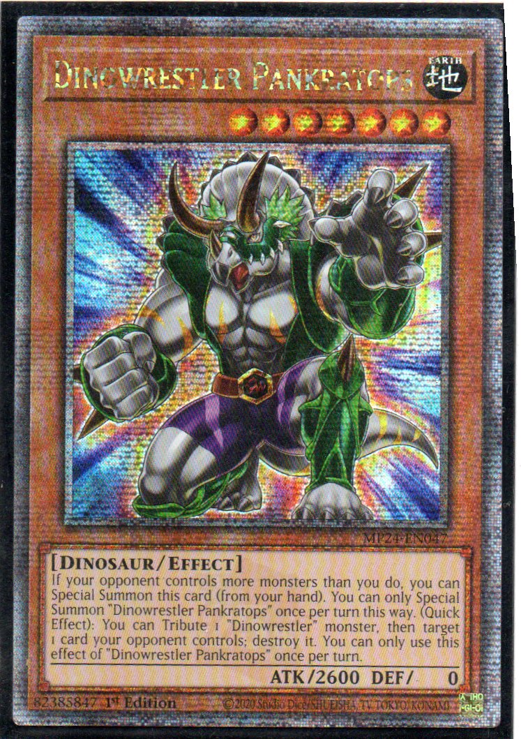 Dinowrestler Pankratops MP24-EN047 Quarter rare