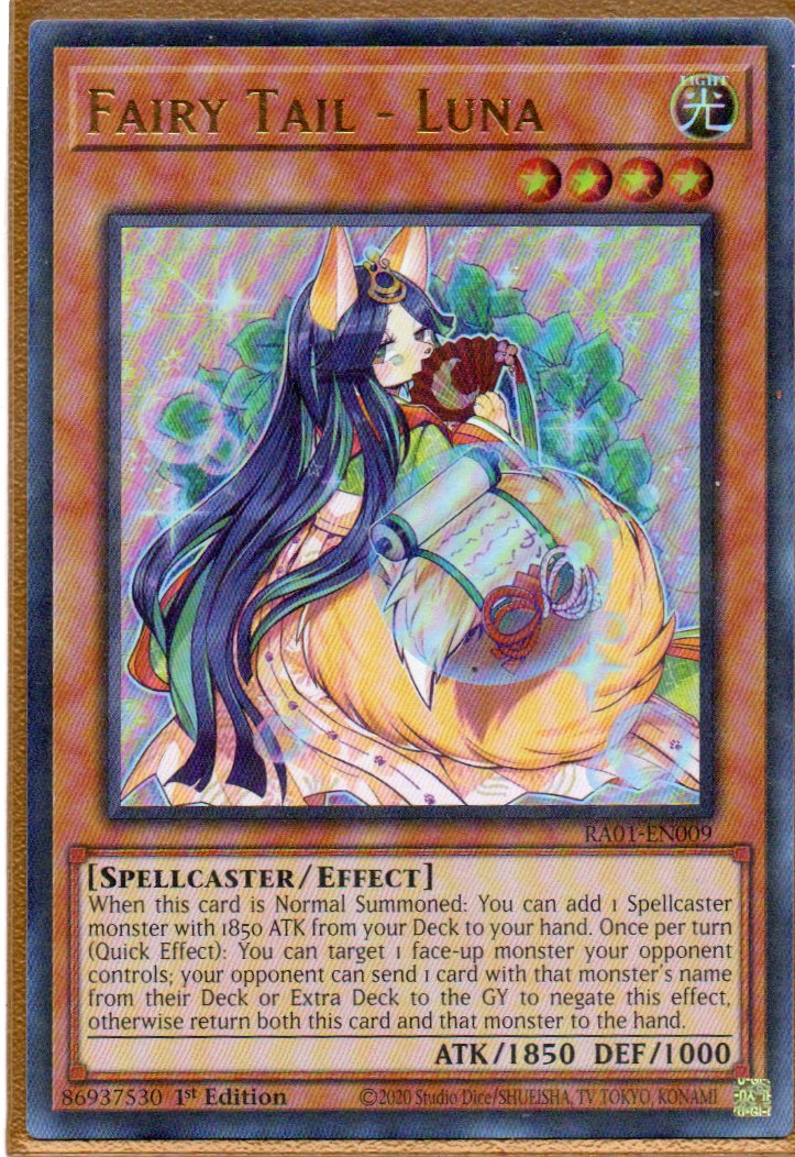 Fairy Tail - Luna RA01-EN009 Ultra rare