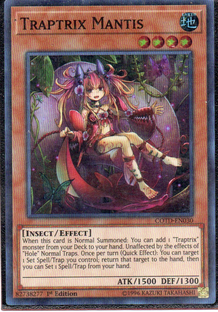 Traptix Mantis COTD-EN030 Super rare
