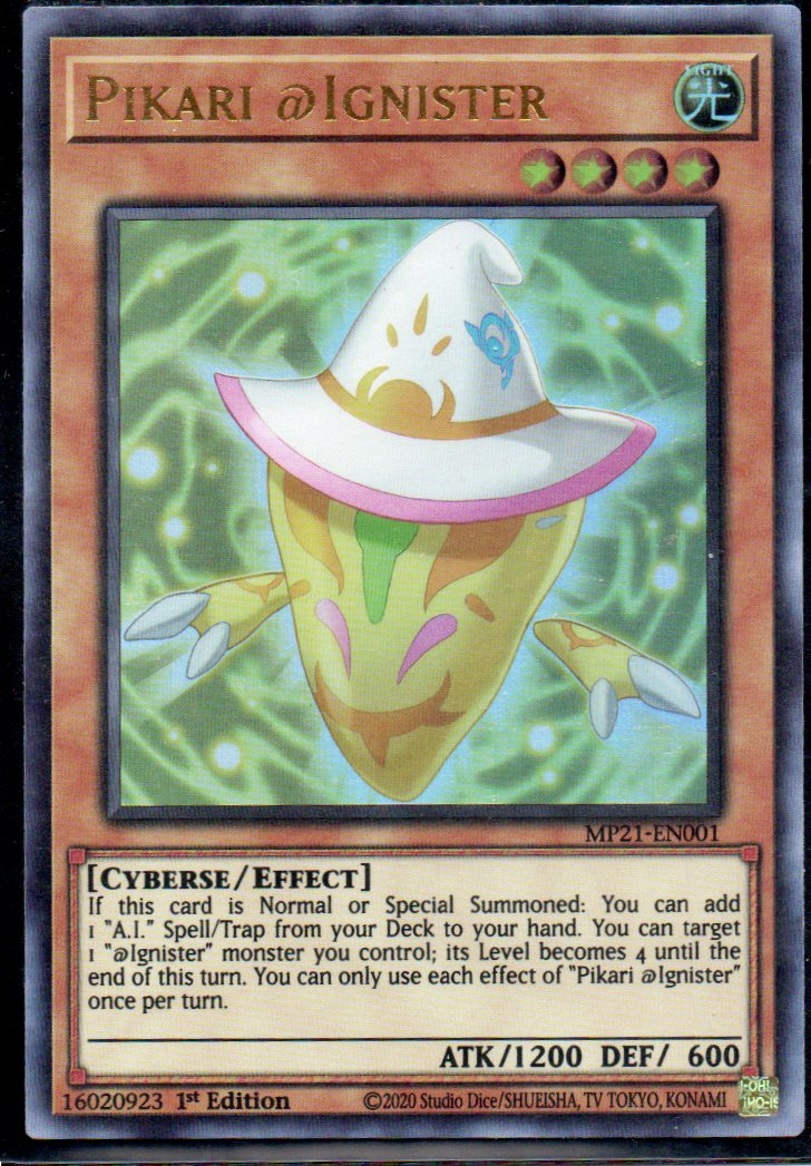 Pikari @Ignister MP21-EN001 Ultra rare
