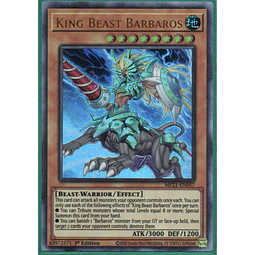 King Beast Barbaros MP21-EN057 Ultra rare