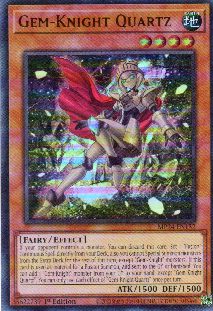 Gem-Knight Quartz MP24-EN152 Ultra rare