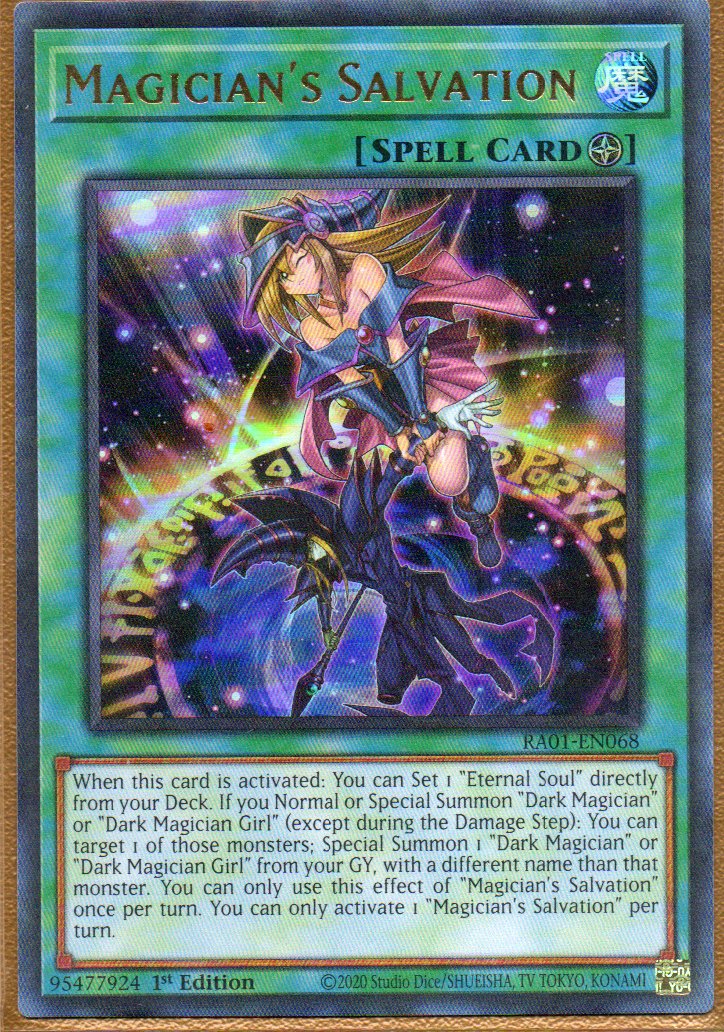 Magician's Salvation RA01-EN068 Ultra rare