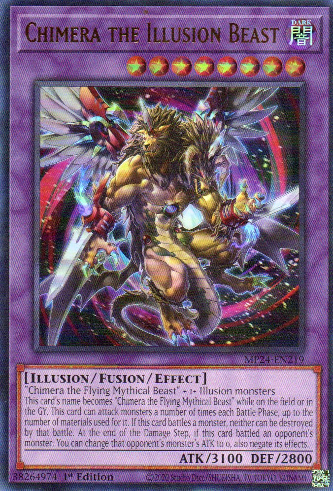 Chimera the Illusion Beast MP24-EN219 Ultra rare
