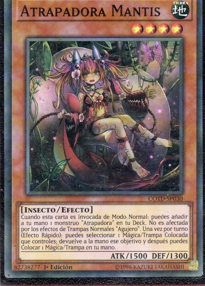 Atrapadora Mantis COTD-SP030 Super rare