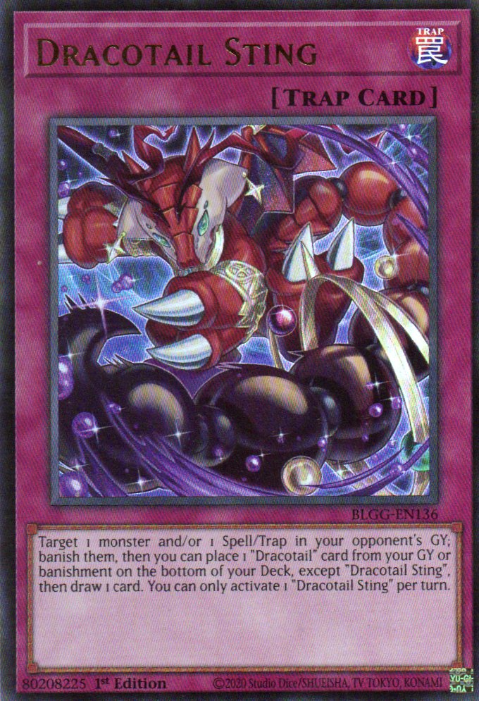 Dracotail Sting BLGG-EN136 Ultra rare