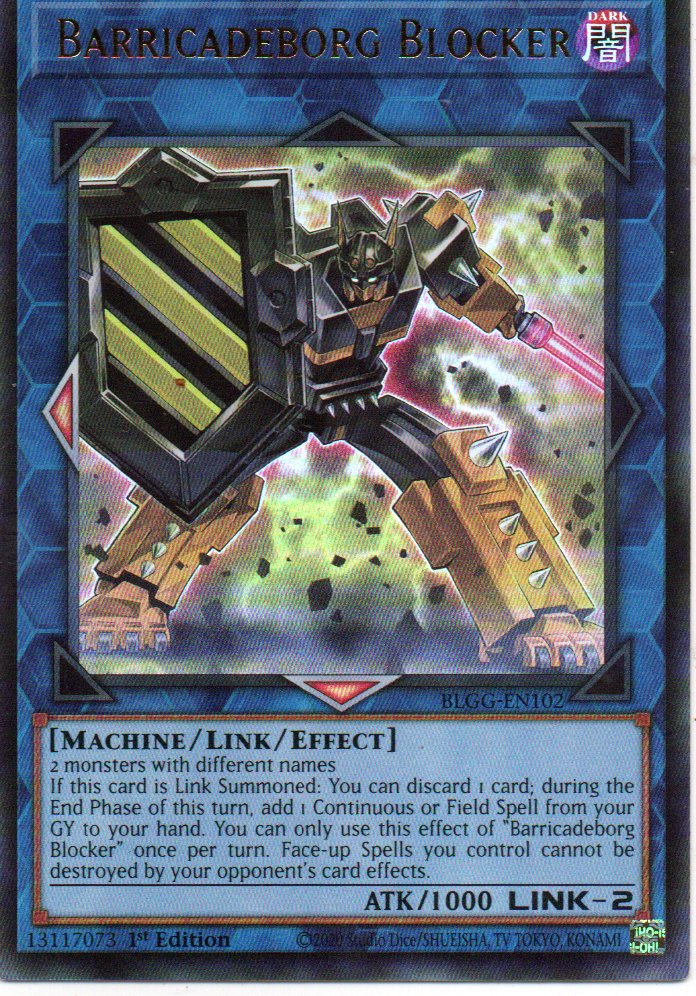Barricadeborg Blocker BLGG-EN102 Ultra rare
