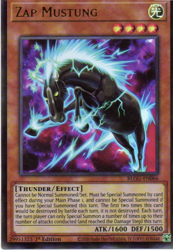 Zap Mustung BLGG-EN066 Ultra rare