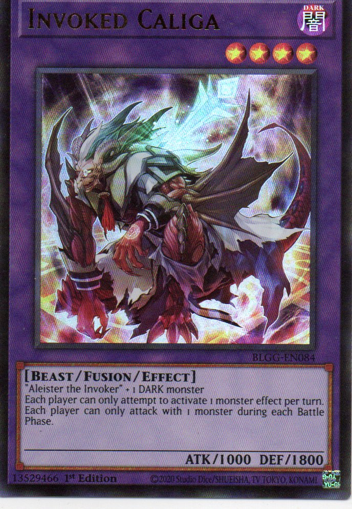 Invoked Caliga BLGG-EN084 Ultra rare