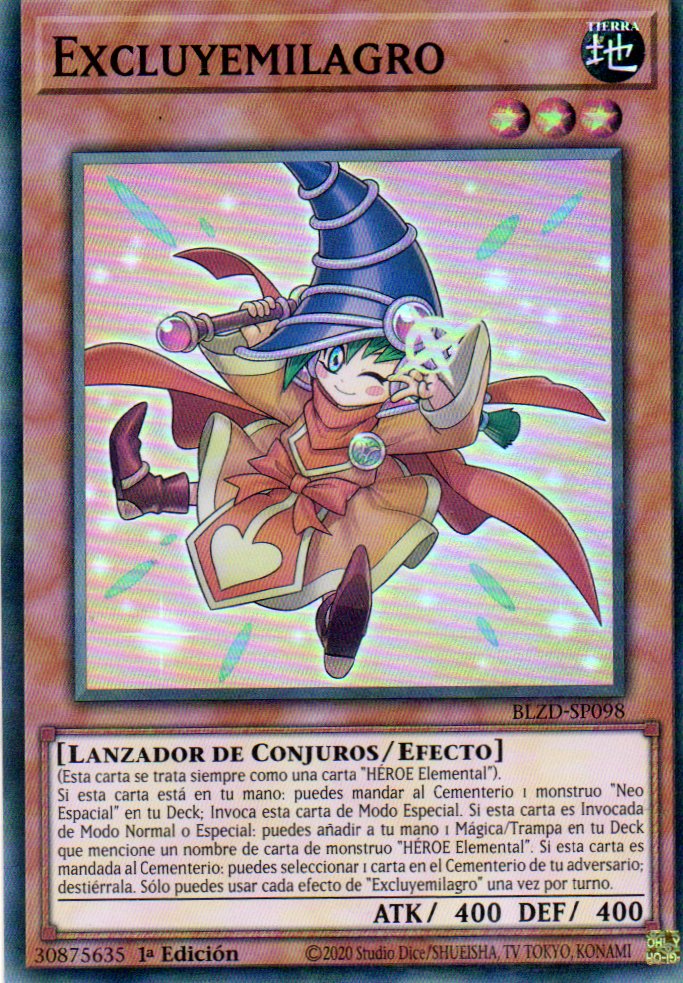 Excluyemilagro BLZD-SP098 Super rare