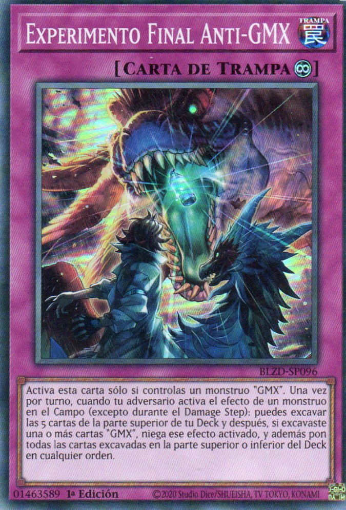 Experimento Final Anti-GMX BLZD-SP096 Super rare