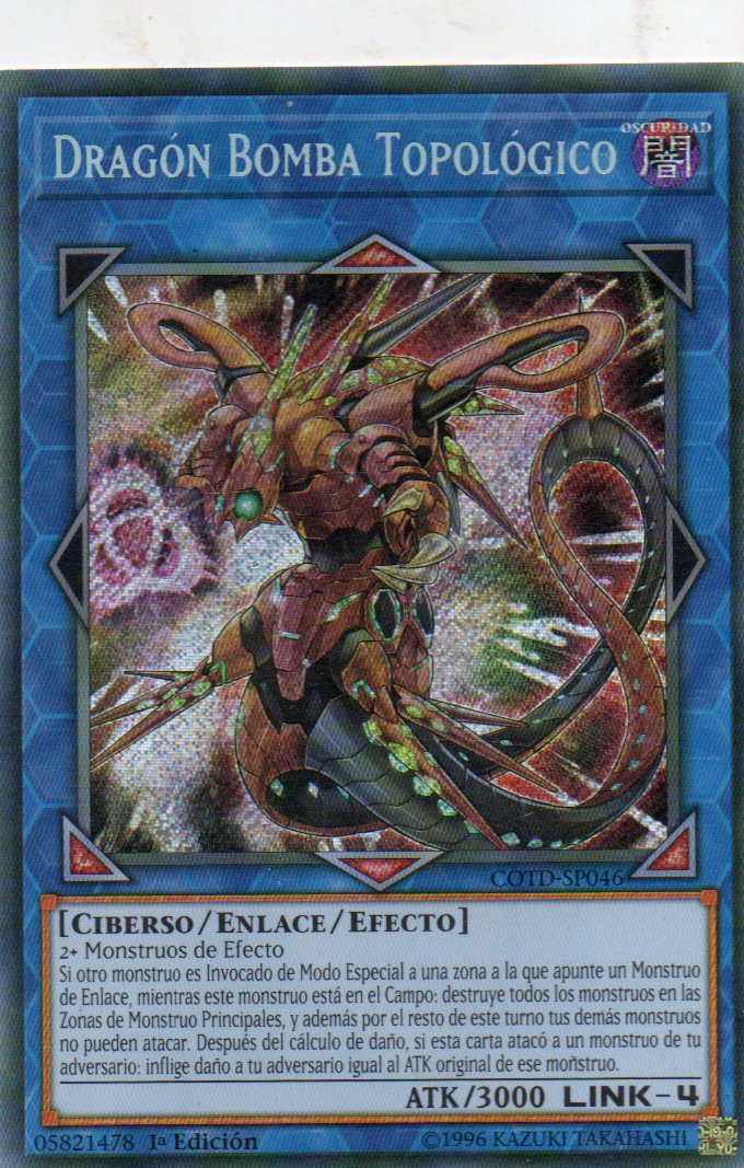 Dragon Bomba Topologico COTD-SP046 Secret rare