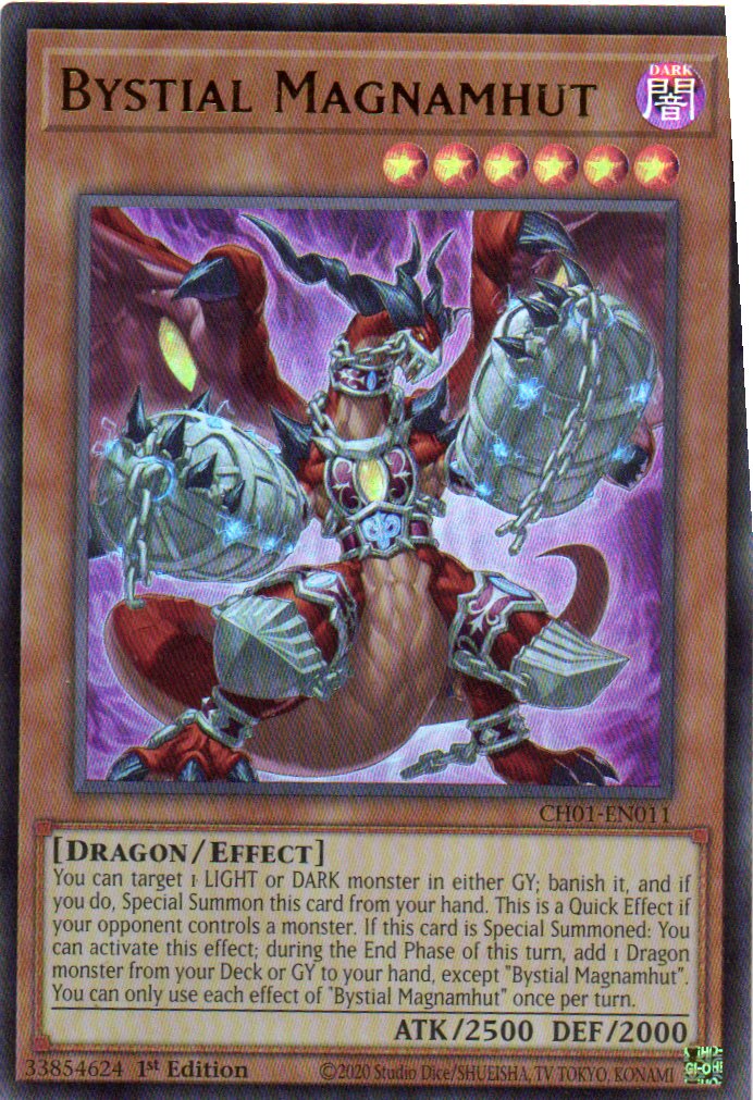 Bystial Magnamhut CH01-EN011 Ultra rare