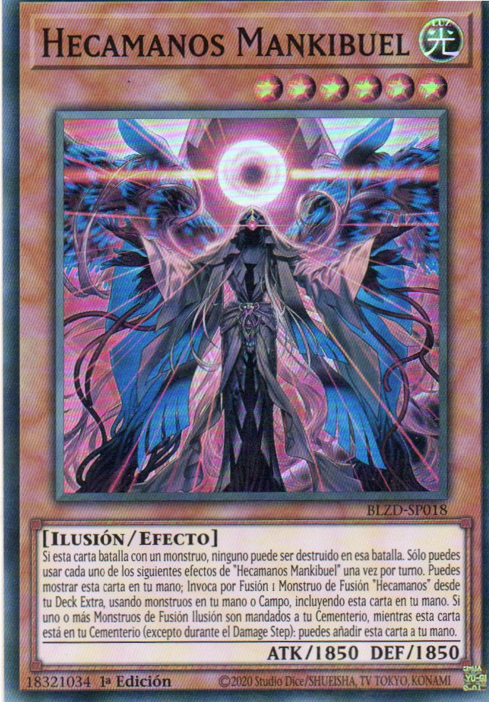 Hecamanos Mankibuel BLZD-SP018 Super rare
