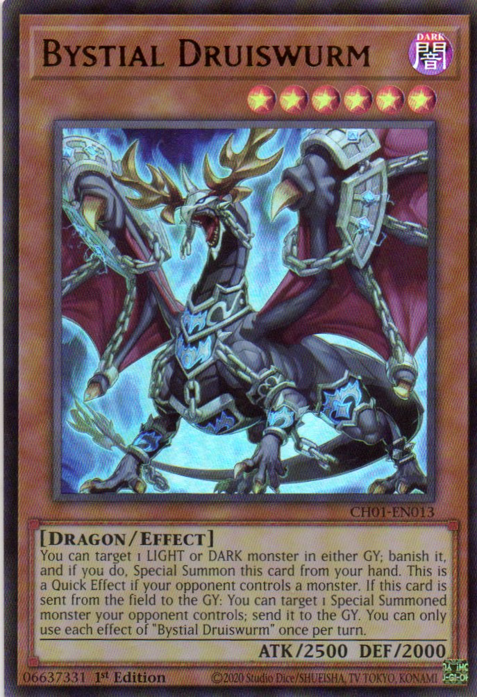 Bystial Druiswurm CH01-EN013 Ultra rare
