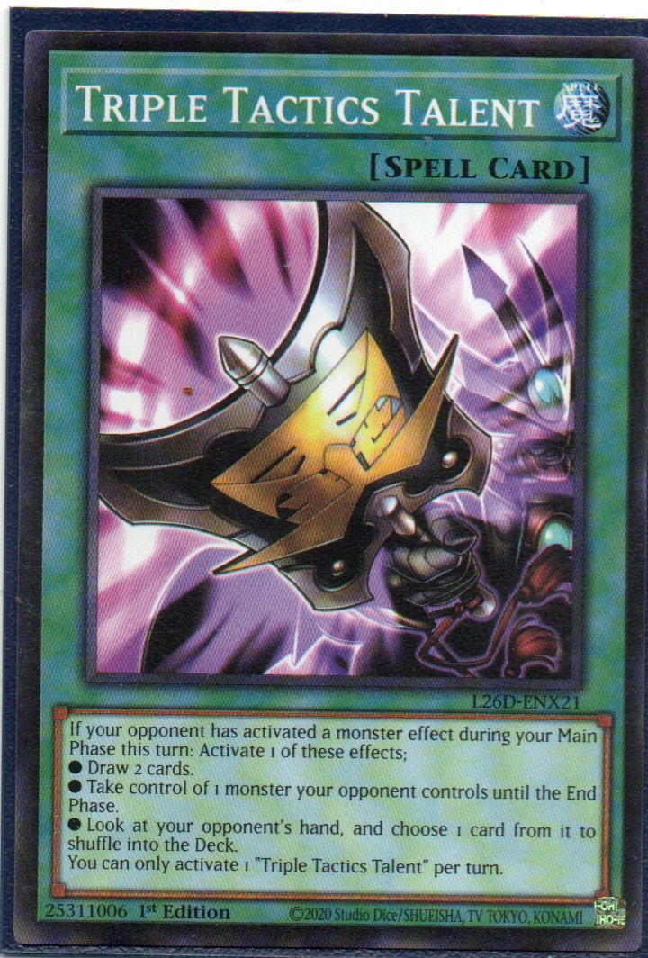 Triple Tactics Talent L26D-ENX21 Commun