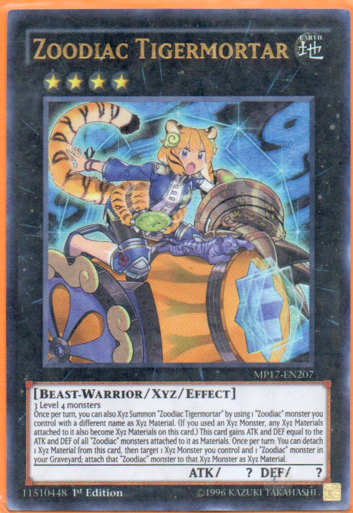 Zoodiac Tigermortar MP17-EN207 Ultra rare
