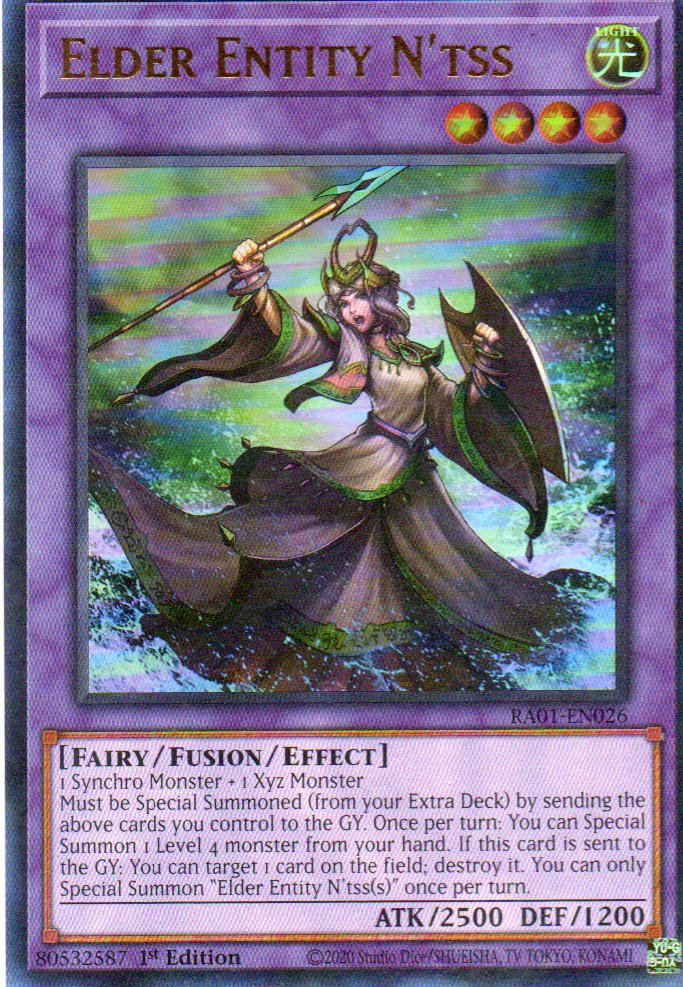 Elder Entity N'tss RA01-EN026 Ultra rare