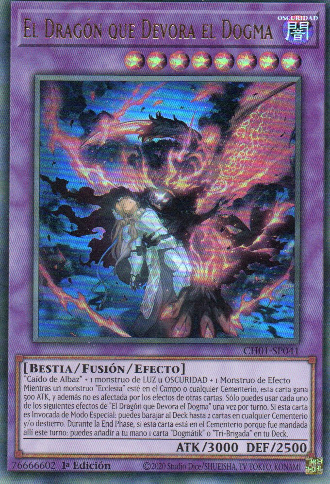 El Dragon qe Devora el Dogma CH01-SP041 Ultra rare