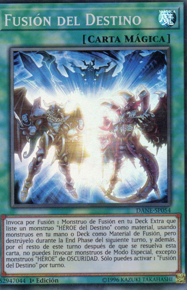 Fusion del Destino DANE-SP054 Super rare
