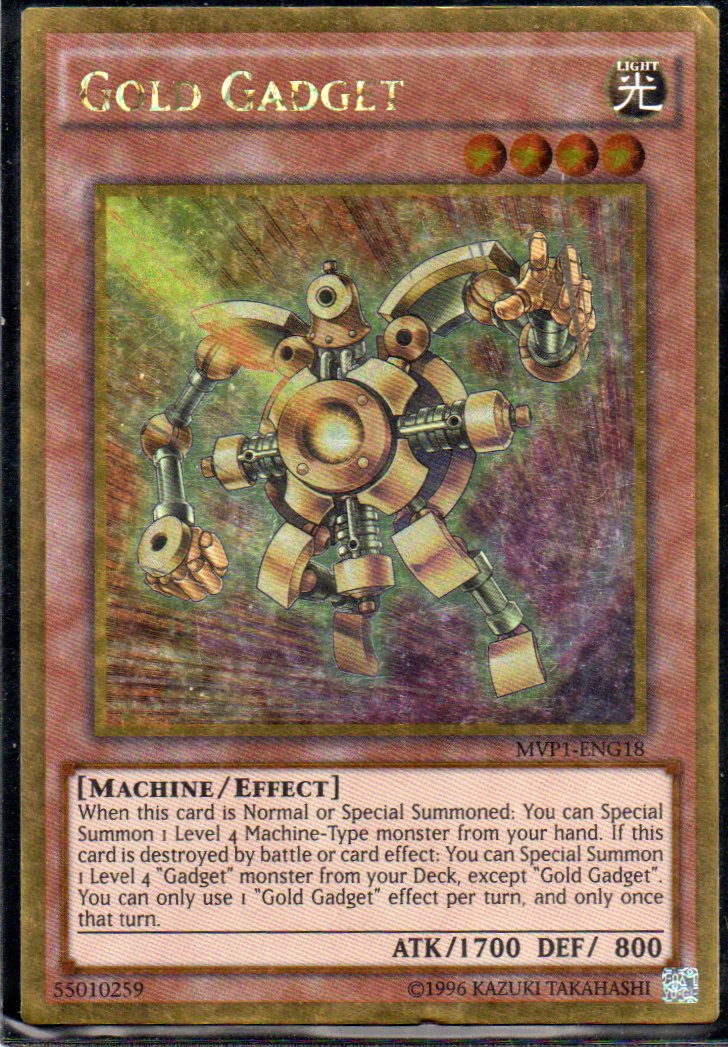 Gold Gadget MVP1-ENG18 Gold rare