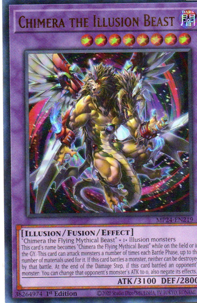 Chimera the Illusion Beast MP24-EN219 Ultra rare