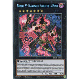 Numero 89: Diabloaia el Hacker de la Mente BROL-SP0073 Secret rare