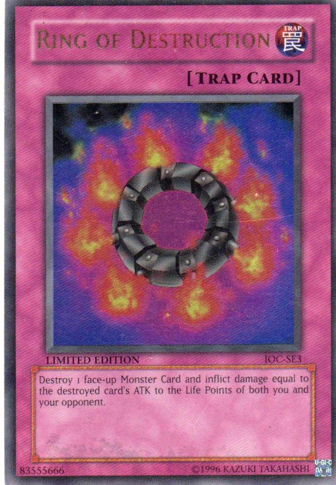 Ring of Destruction IOC-SE3 Ultra rare