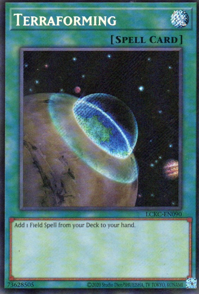 Terraforming LCKC-EN090 Secret rare
