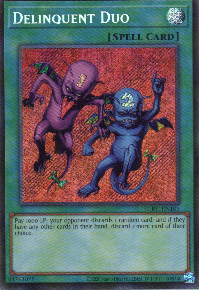Delijnquent Duo LCKC-EN101 Secret rare