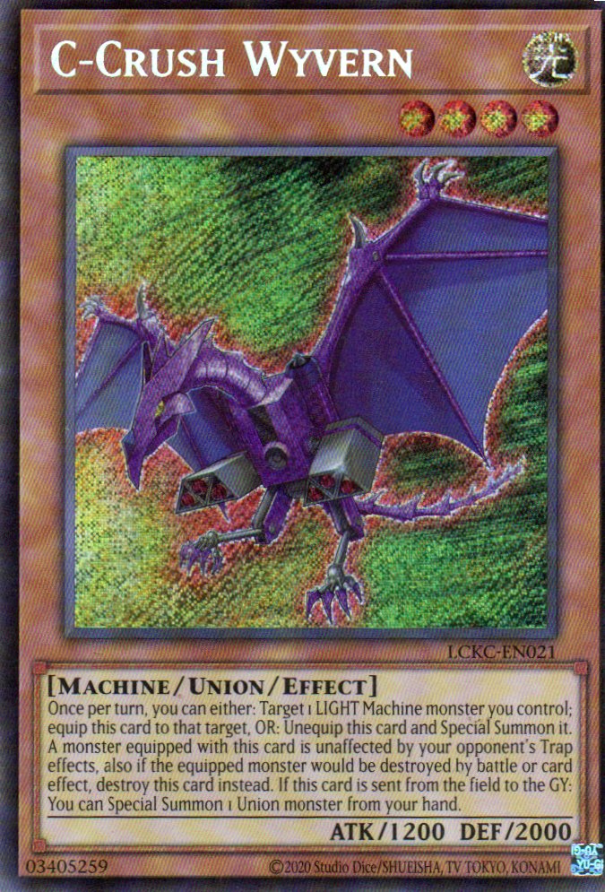 C-Crush Wyvern LCKC-EN021 Secret rare