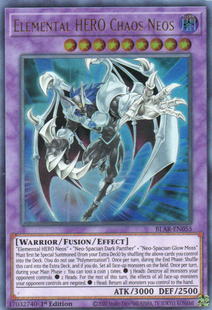 Elemental HERO Chaos Neos BLAR-EN055 Ultra rare