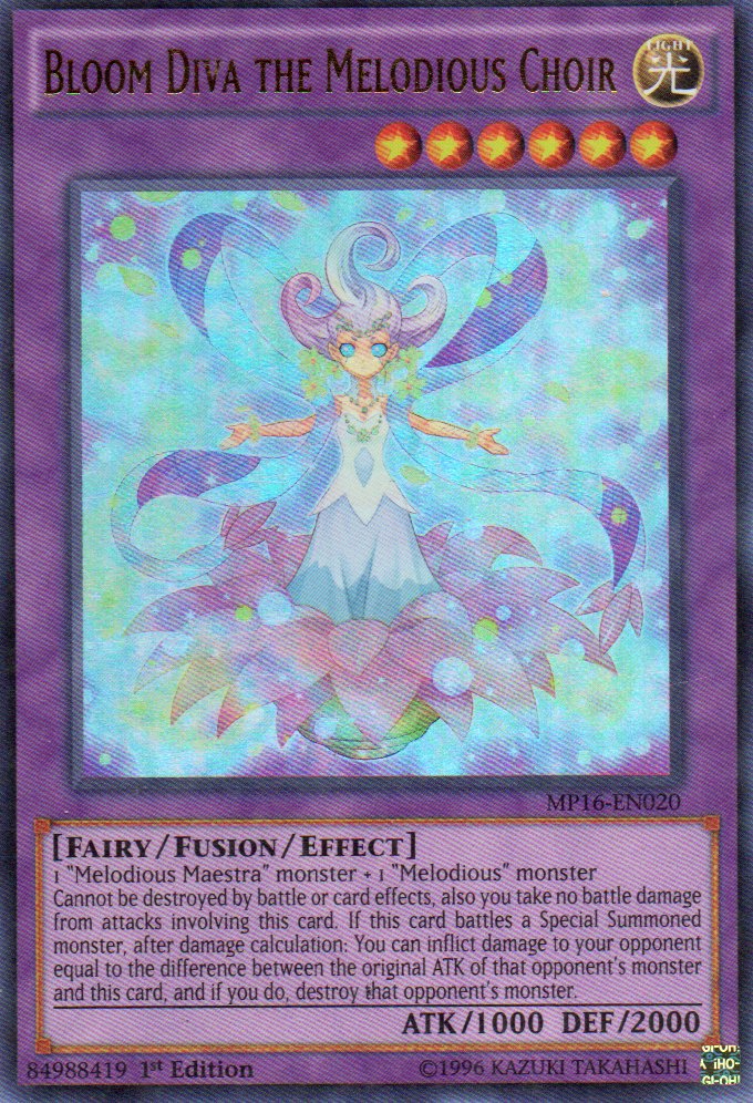 Bloom Diva Melodious Choir MP16-EN020 Ultra rare