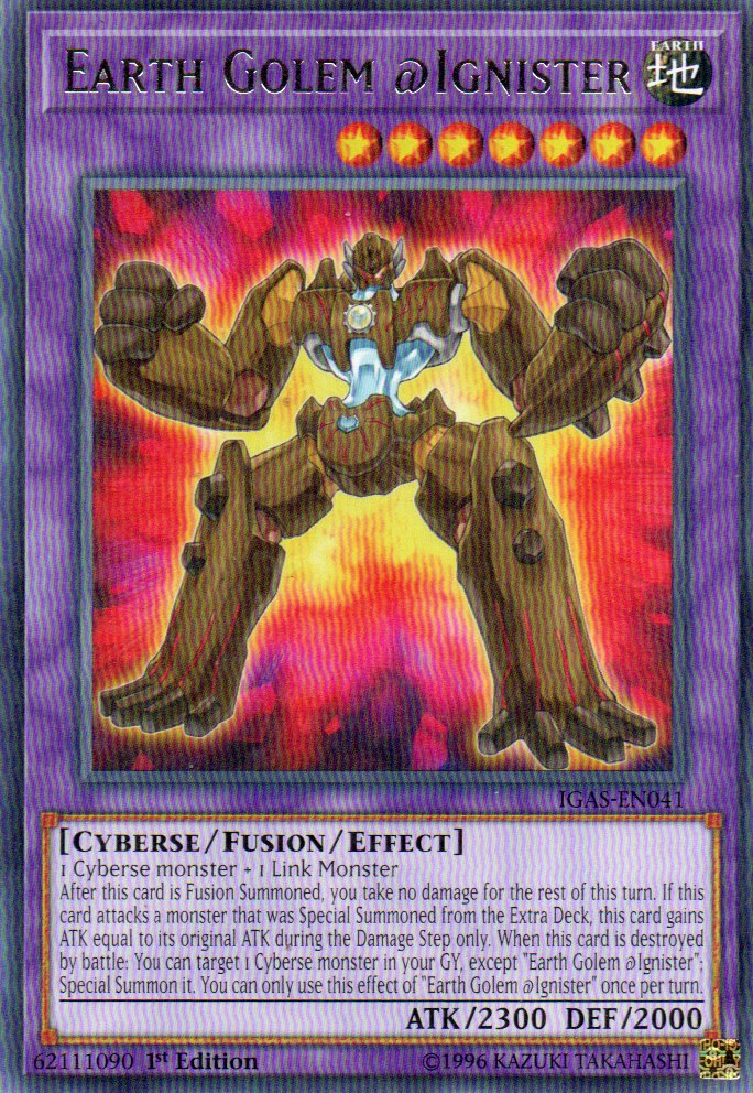 Earth Golem @Ignister IGAS-EN041 Rare