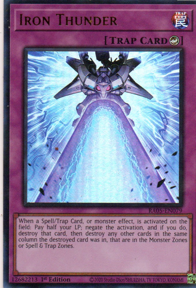 Iron Thunder RA05-EN079 Ultra rare