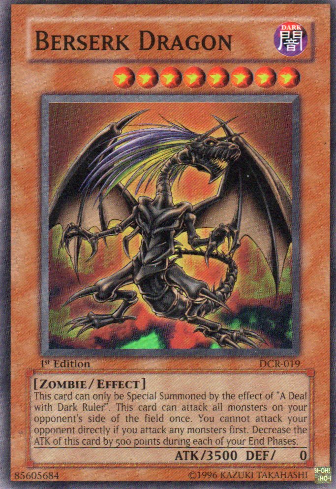 Berserk Dragon DCR-019 Super rare