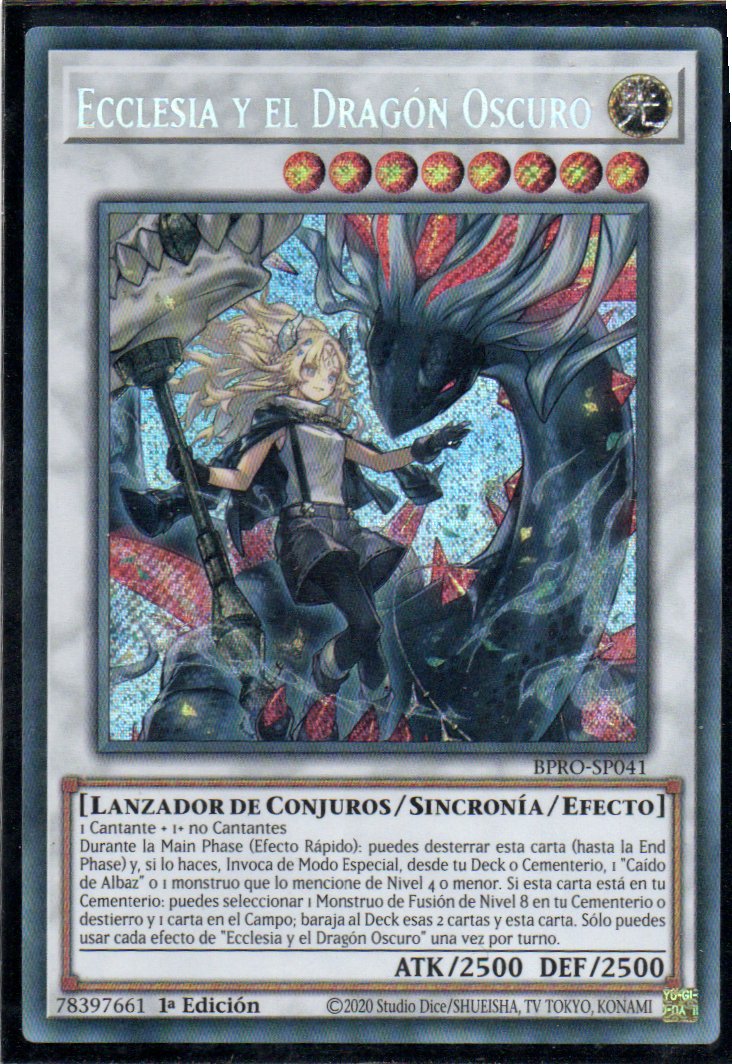 Ecclesia y el Dragon Oscuro BPRO-SP041 Secret rare