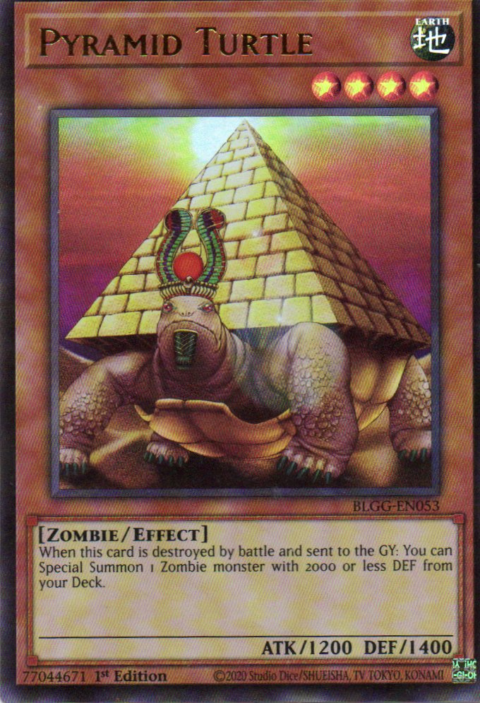Pyramid Turtle BLGG-EN053 Ultra rare