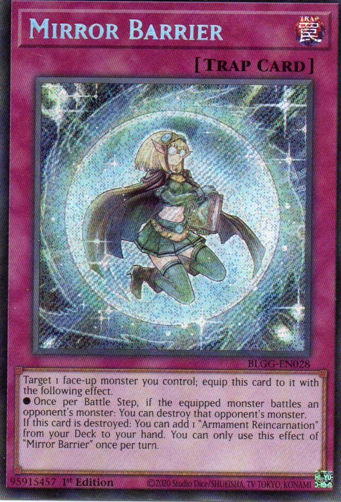 Mirror Barrier BLGG-EN028 Secret rare