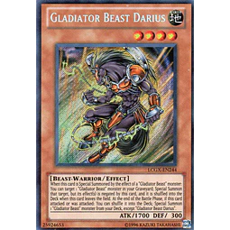 Gladiator Beast Darius LCGX-EN244 Secret rare