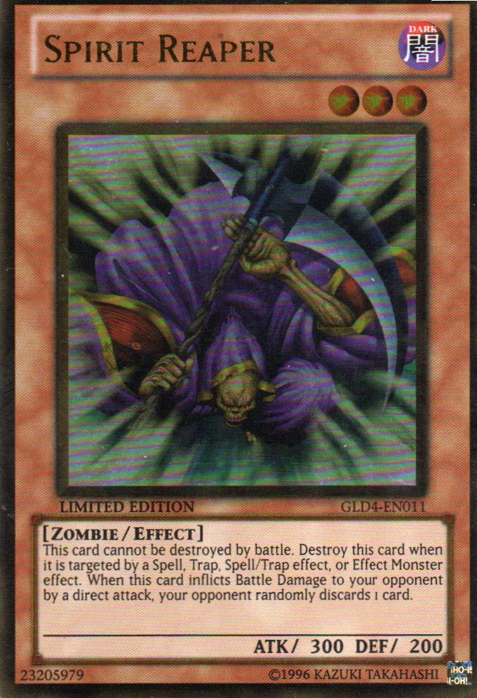 Spirit Reaper GLD4-EN011 Gold rare