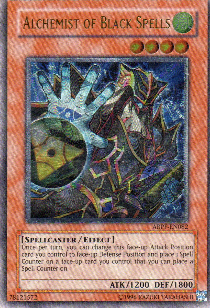 Alchemist of Black Spells ABPF-EN082 Ultimate rare